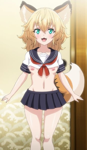 Kitsune Musume นักเรียนสาวโดนจัดหนักกลีบโคตรเสียวควยมันส์