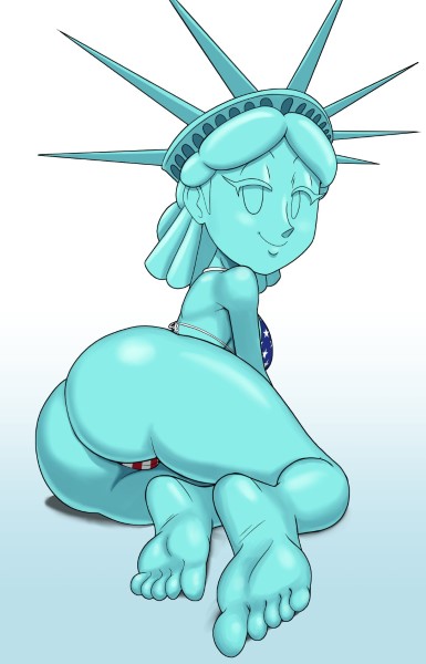 การ์ตูนโป๊ เทพีเสรีภาพxxx The Statue of Liberty เทพีเสรีภาพอยากโดนแตกใน